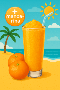 Concentrado de Granizado - Tangerina 1LT.