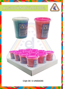 Algodão Doce - 30g pack com 120un